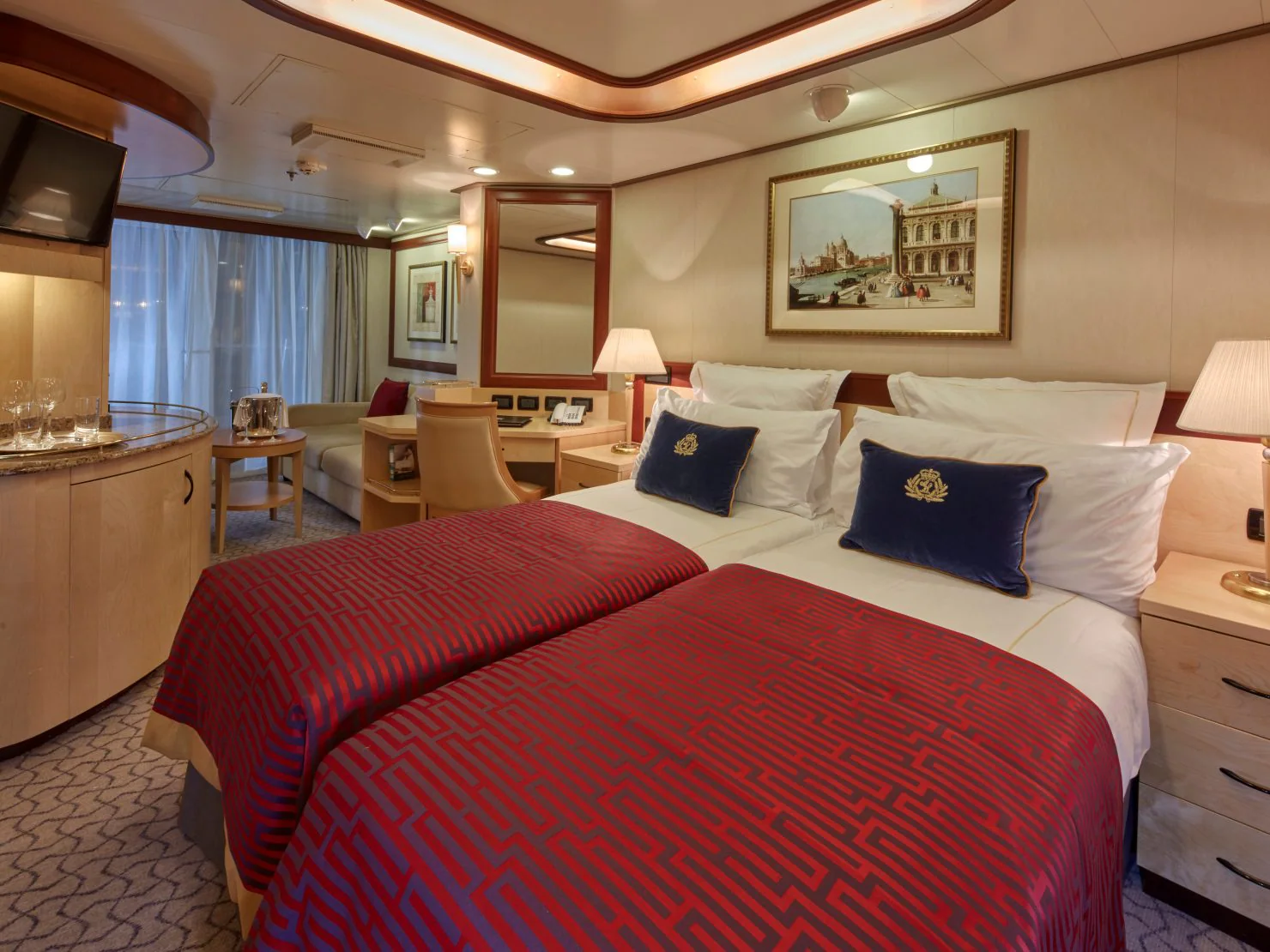 Princess Grill Suites on Queen Elizabeth