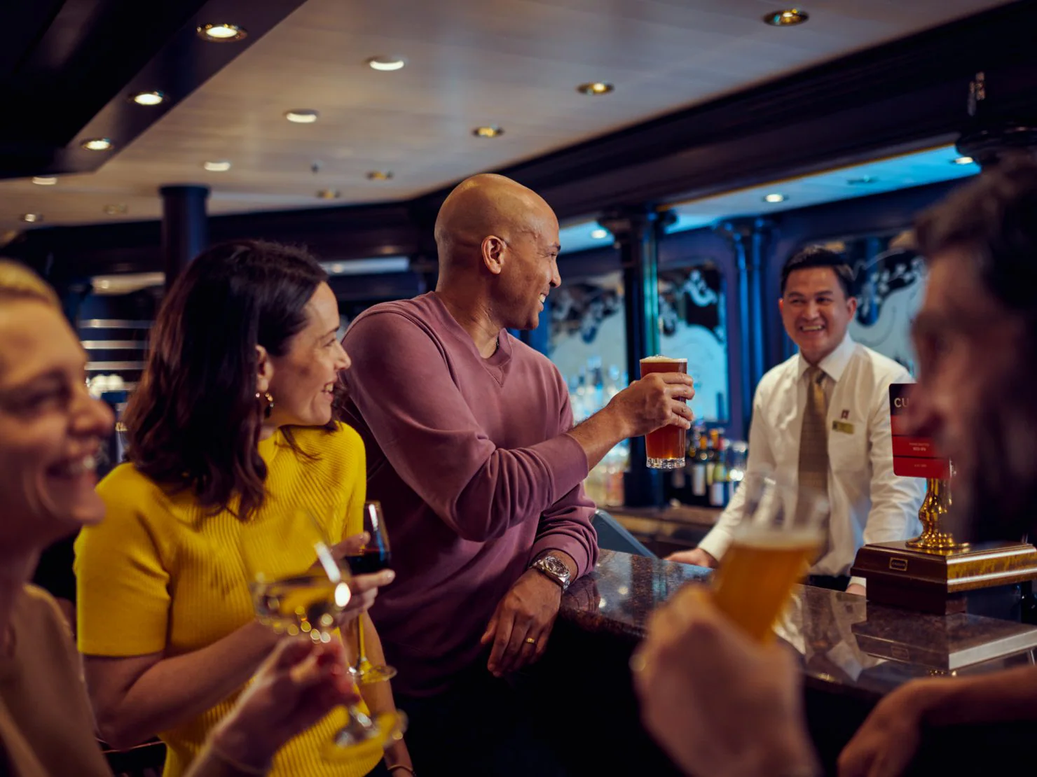 Golden Lion pub on Queen Elizabeth