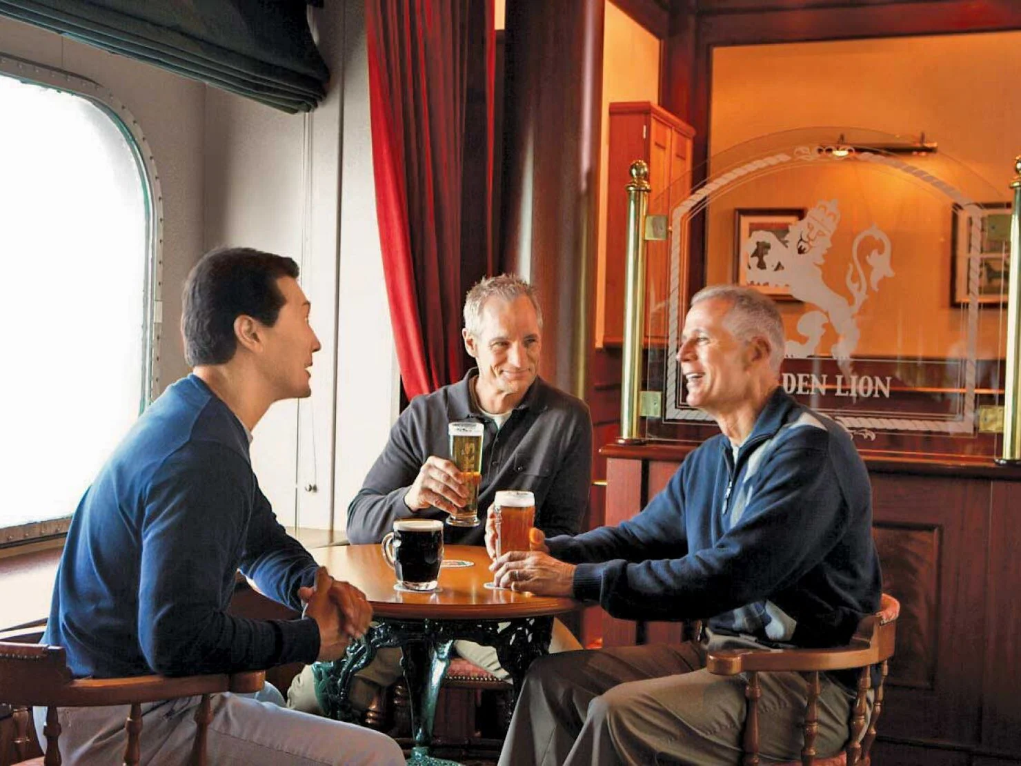 Golden Lion pub entertainment on Queen Victoria