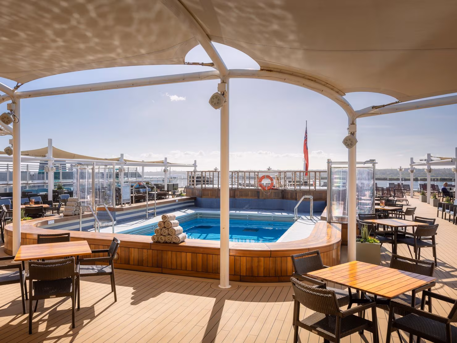 Lido Deck on Queen Victoria