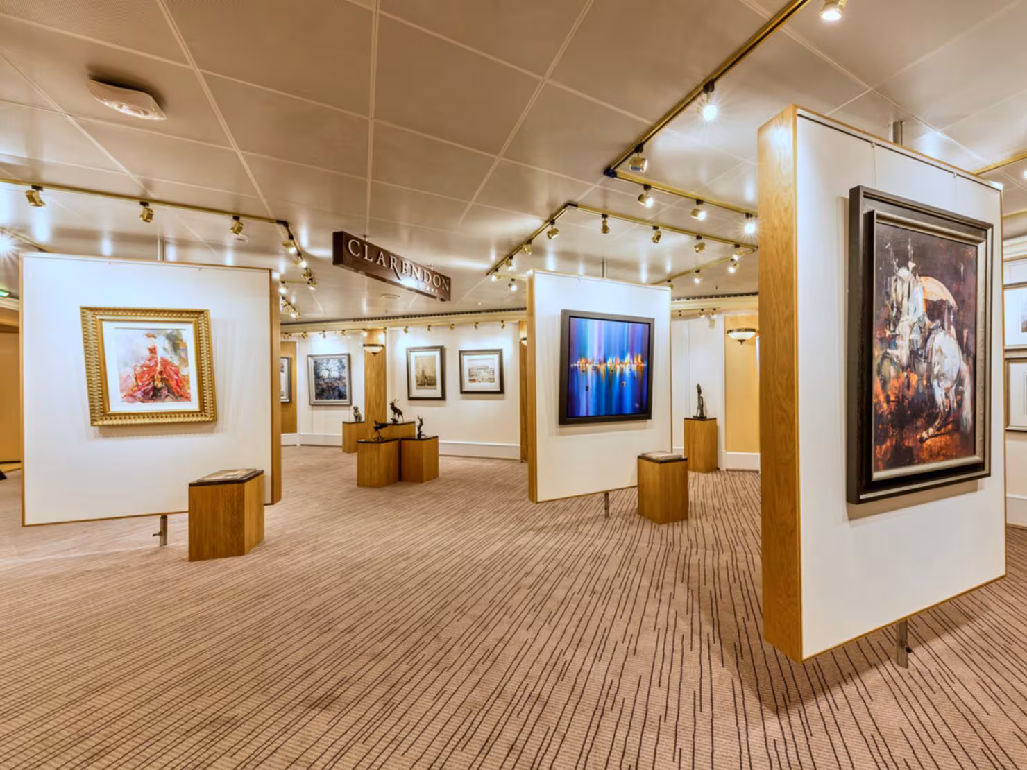 Clarendon art gallery on Queen Victoria